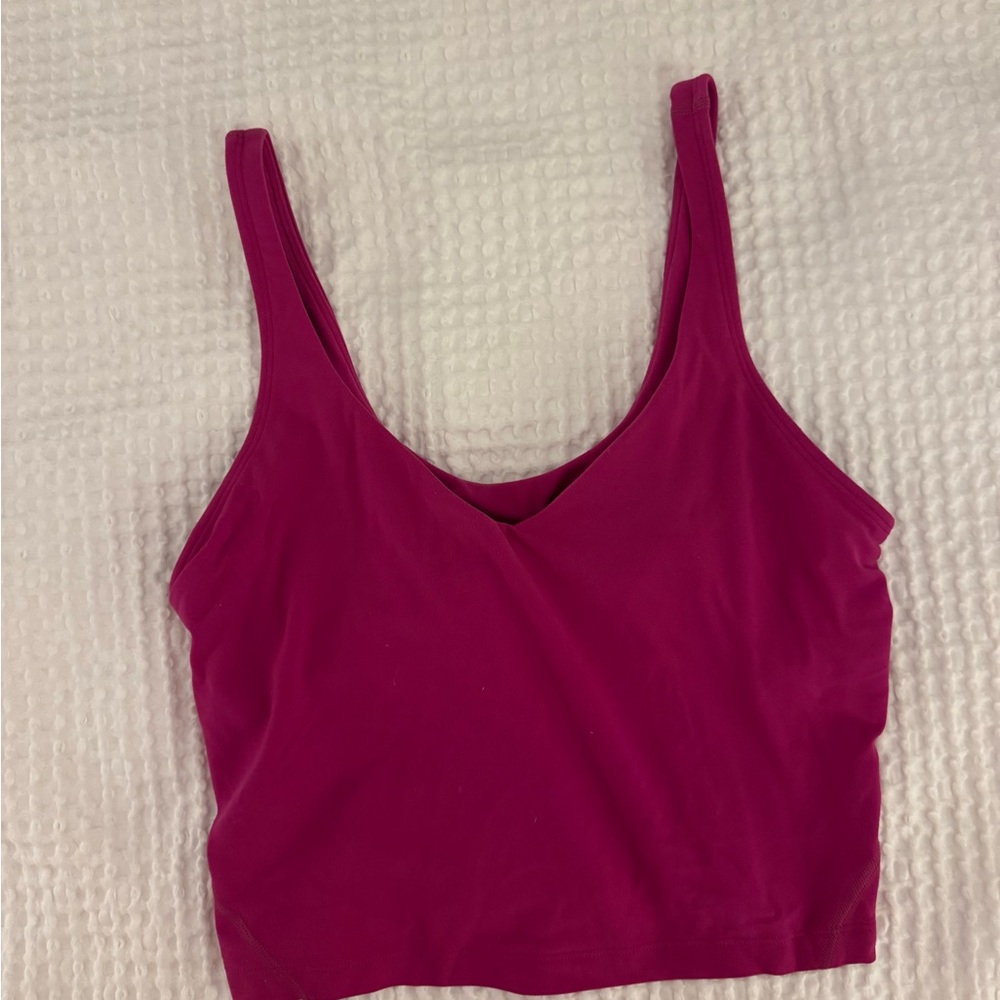 Lululemon Magenta Align Tank top
